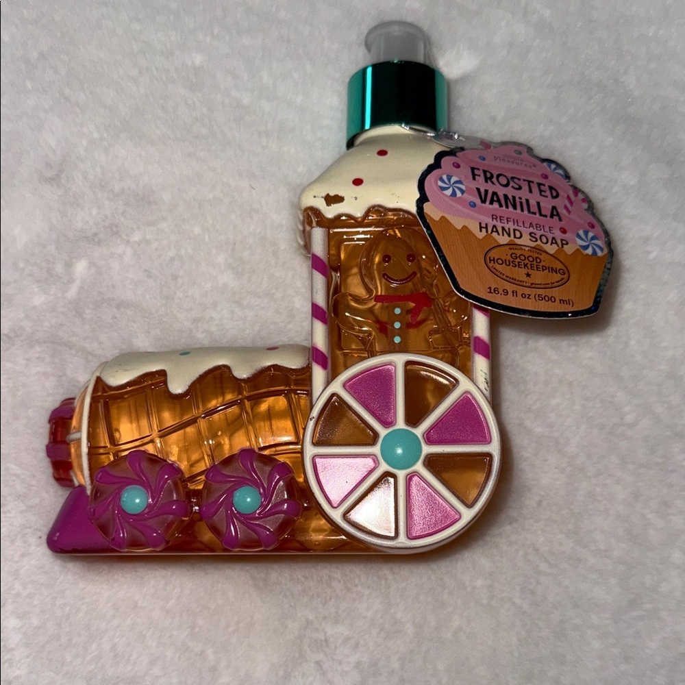 Frosted Vanilla Hand Soap - Pink and Gold